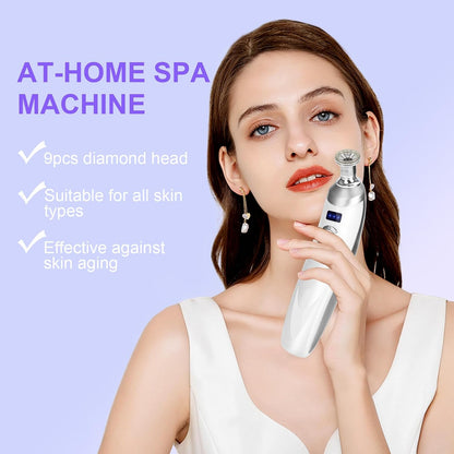 Diamond Professional Microdermabrasion Machine - Blackhead Remover & Facial Care Tool