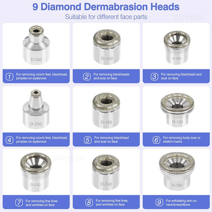 Aspirador De Puntos Negros Con Microdermoabrasión De Diamante