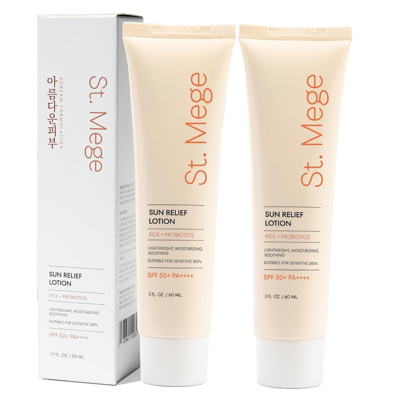 Protector Solar Facial Coreano SPF 50+