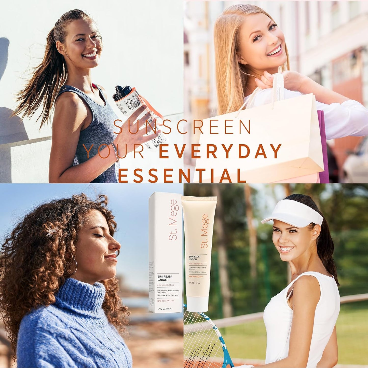 Protector Solar Facial Coreano SPF 50+