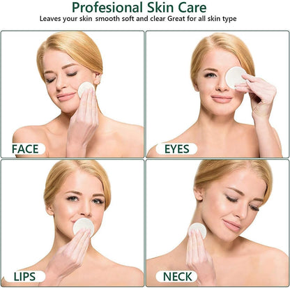Chloven EcoSoft Reusable Makeup Remover Pads (30-Pack)