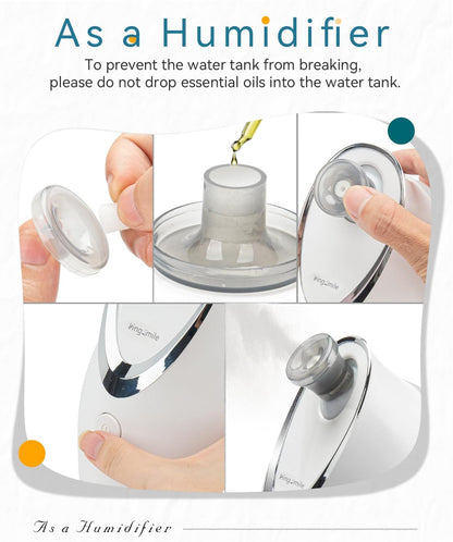 Vaporizador Facial 3 En 1