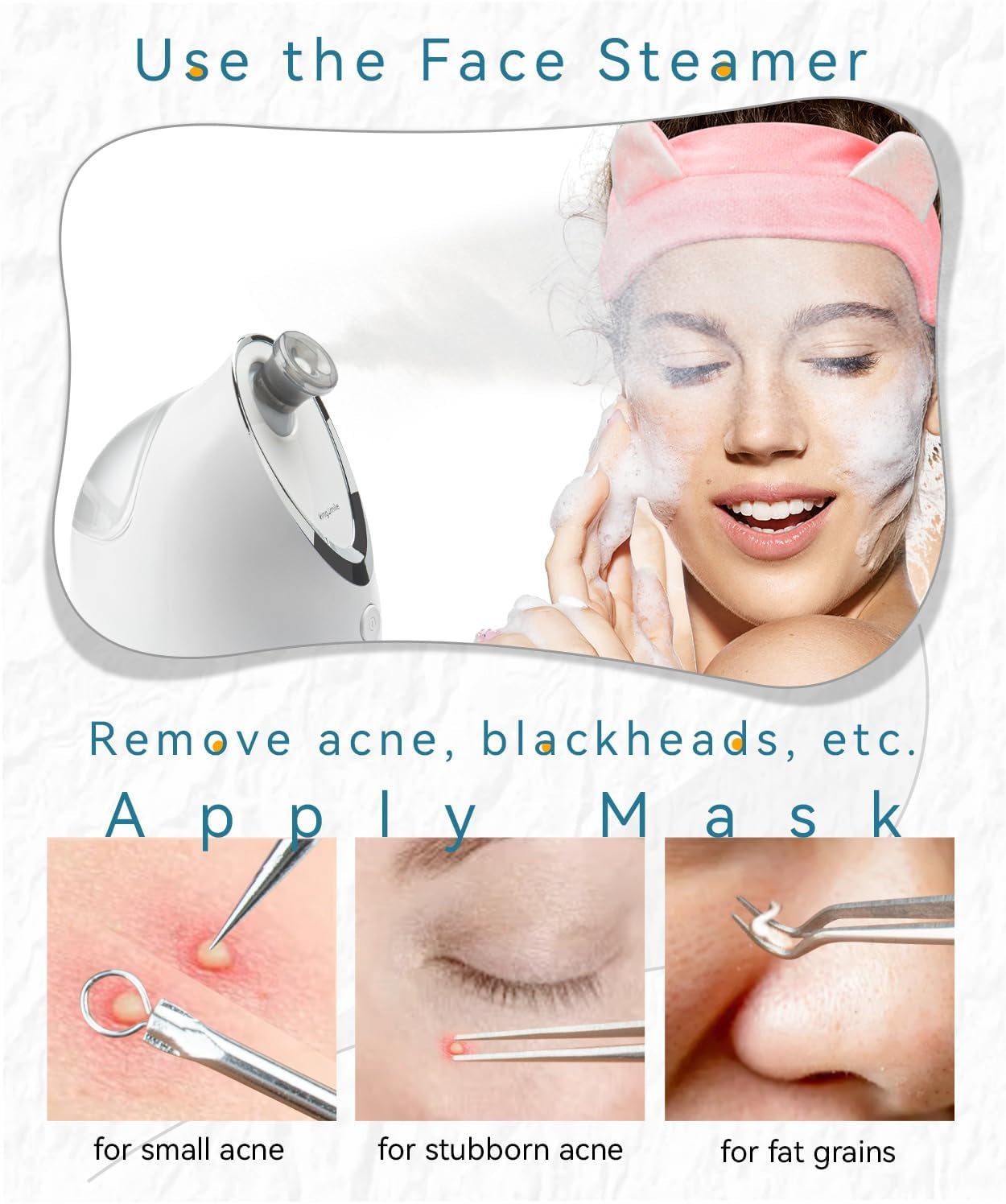 Vaporizador Facial 3 En 1