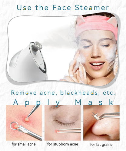 Vaporizador Facial 3 En 1