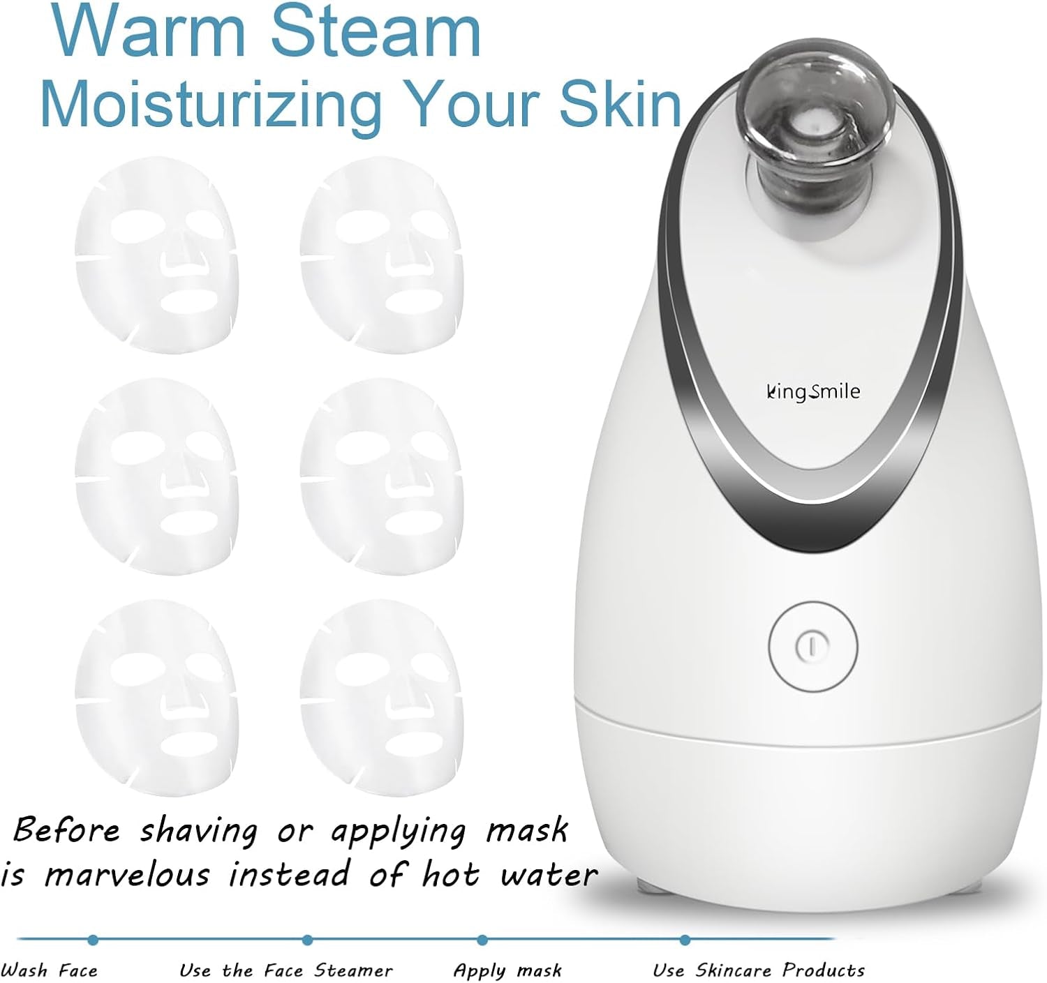 Vaporizador Facial 3 En 1